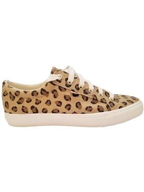NWOT Keds Women's Canvas Sneaker Animal Leopard Print Streetwear Sporty Size 11
